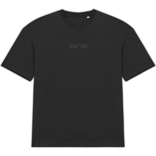 NAVYRE classic oversized t-shirt with backprint - front_0